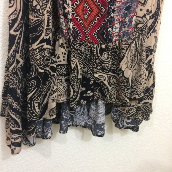April Spirit Hayden Boho Tunic Dress Abstract - Picture 6 of 13
